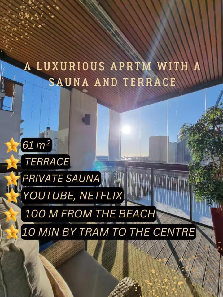 Eira Sauna & Terrace Luxe Helsinky Exteriér fotografie